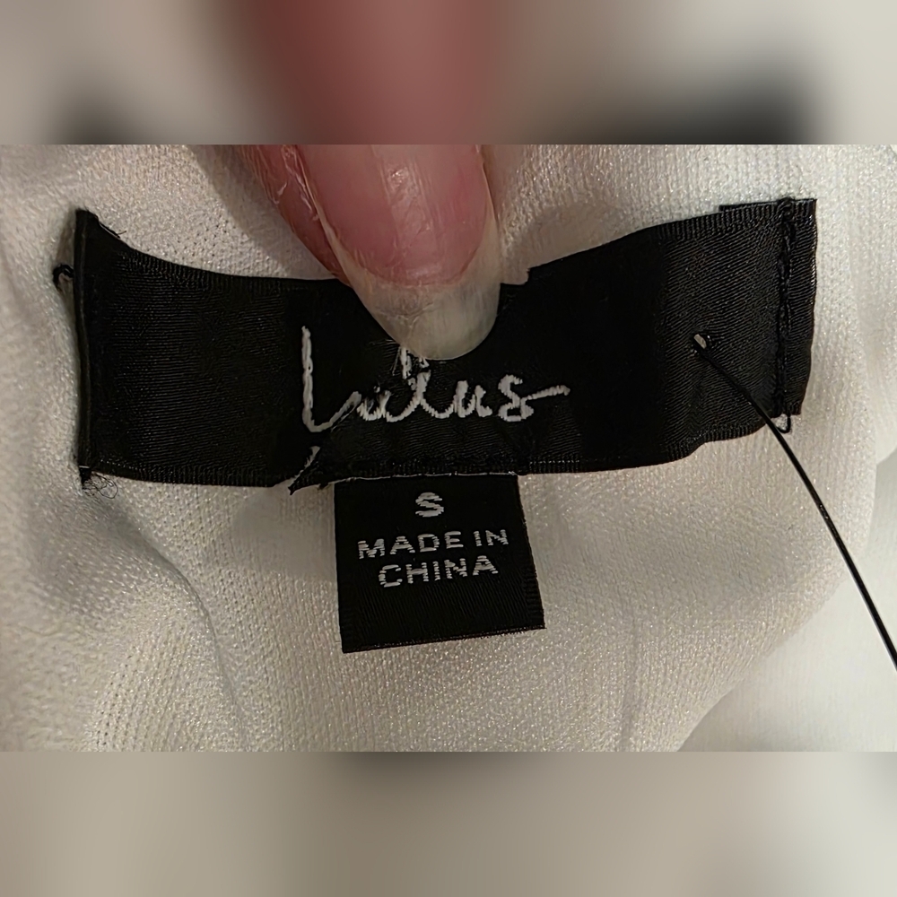 Lulus Exceptionally Flirty White Long Sleeve Backless Mini Dress, Size Small - Picture 8 of 10